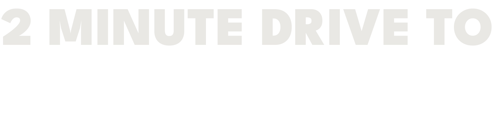 2 Minute Drive Autozone Park
